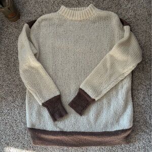 Vici color block sweater
